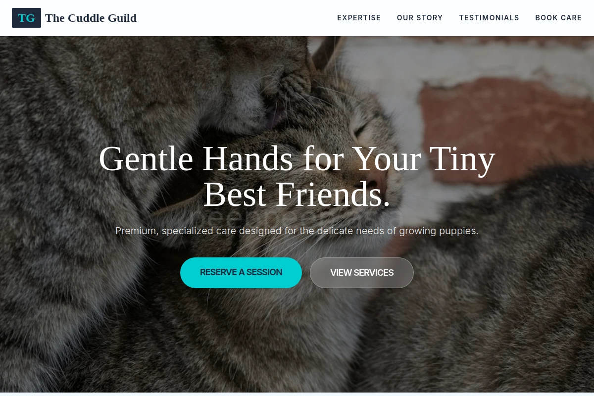 Puppy Animal Care